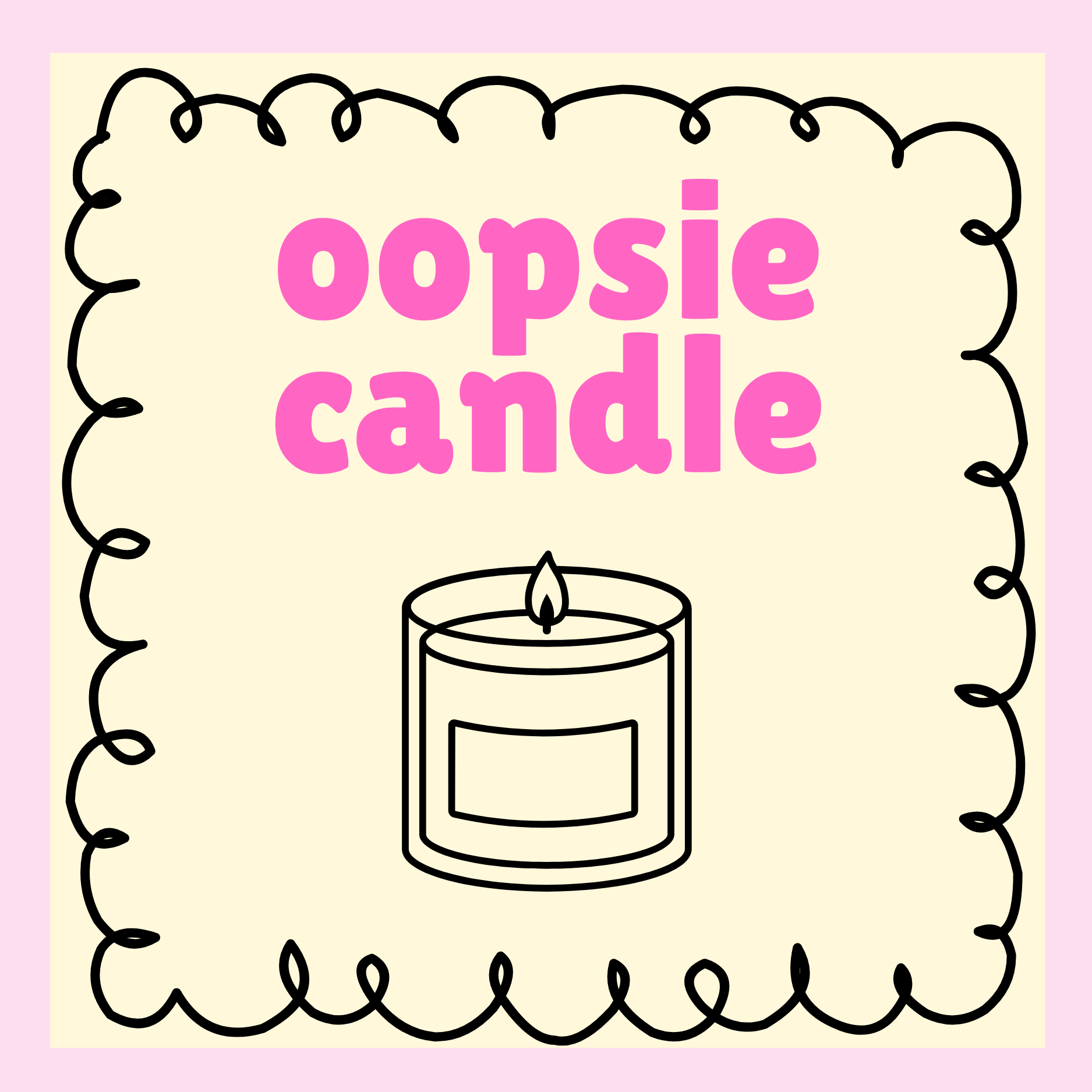 Mystery Oopsie Candle