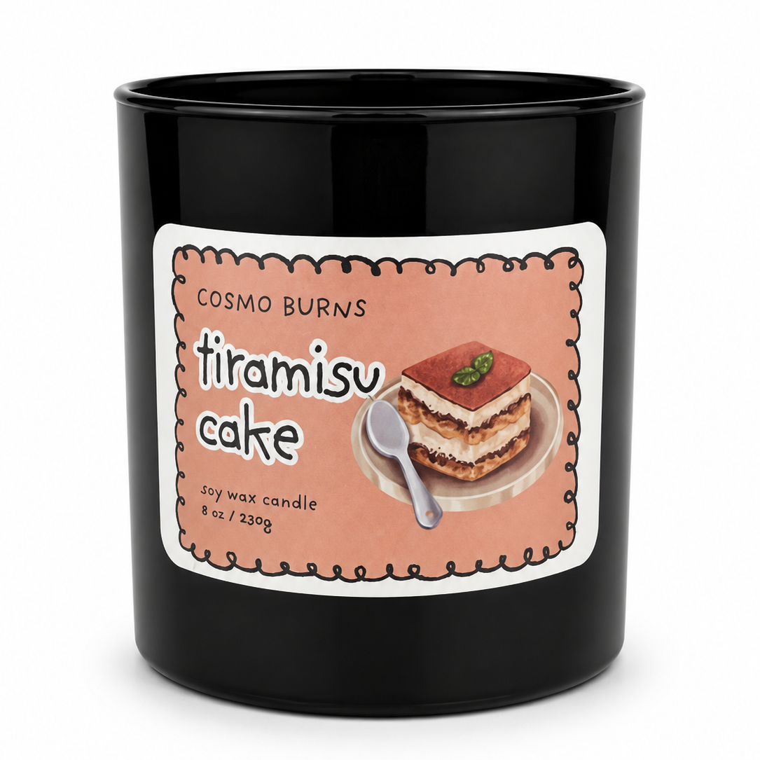 Tiramisu Cake Candle