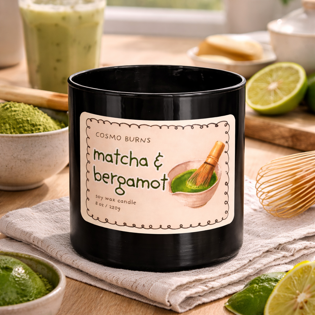 Matcha & Bergamot Candle