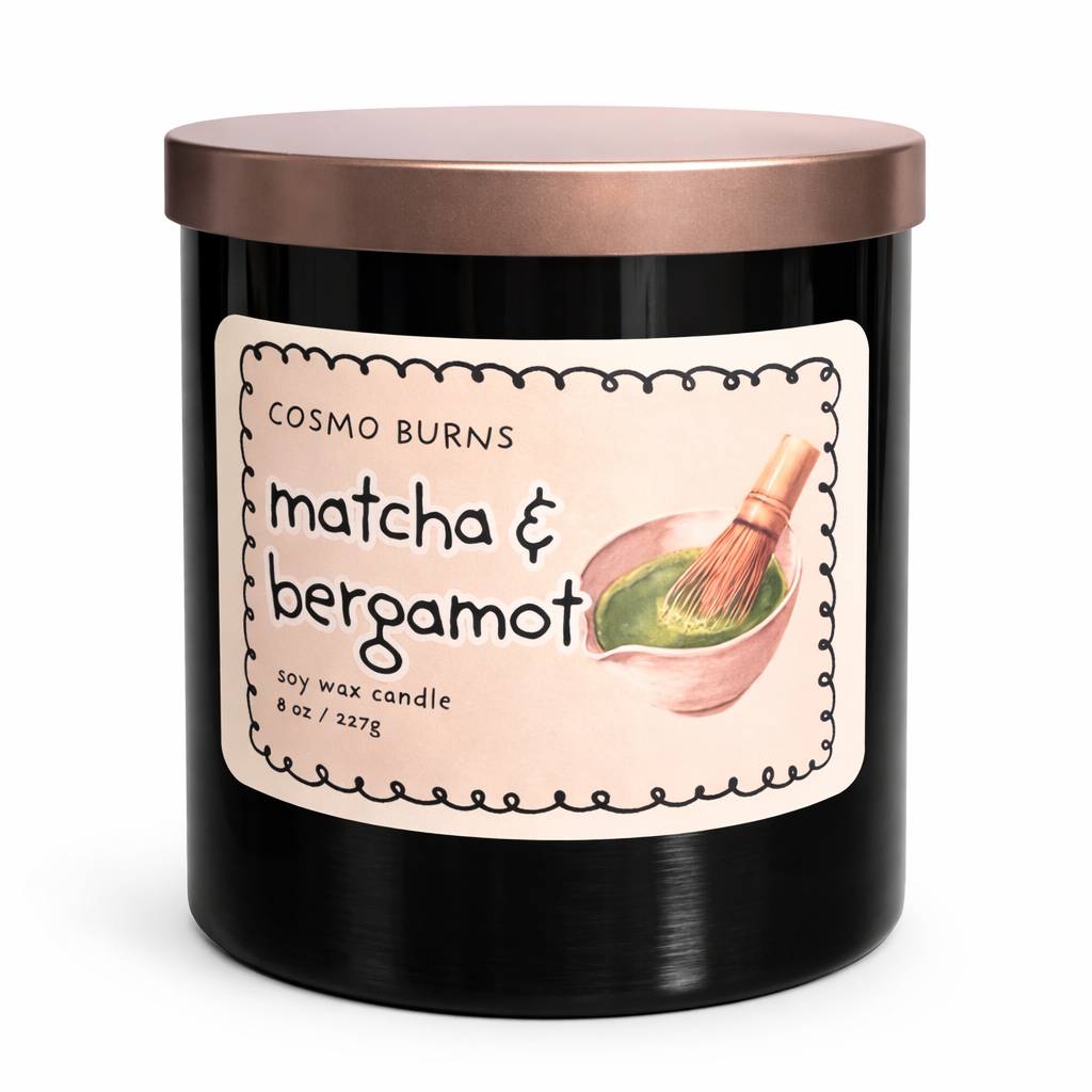 Matcha & Bergamot Candle