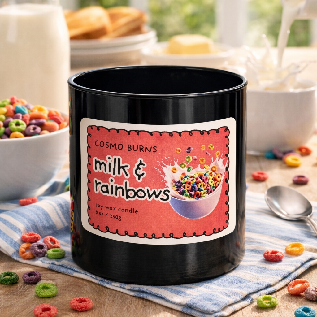 Milk & Rainbows Candle
