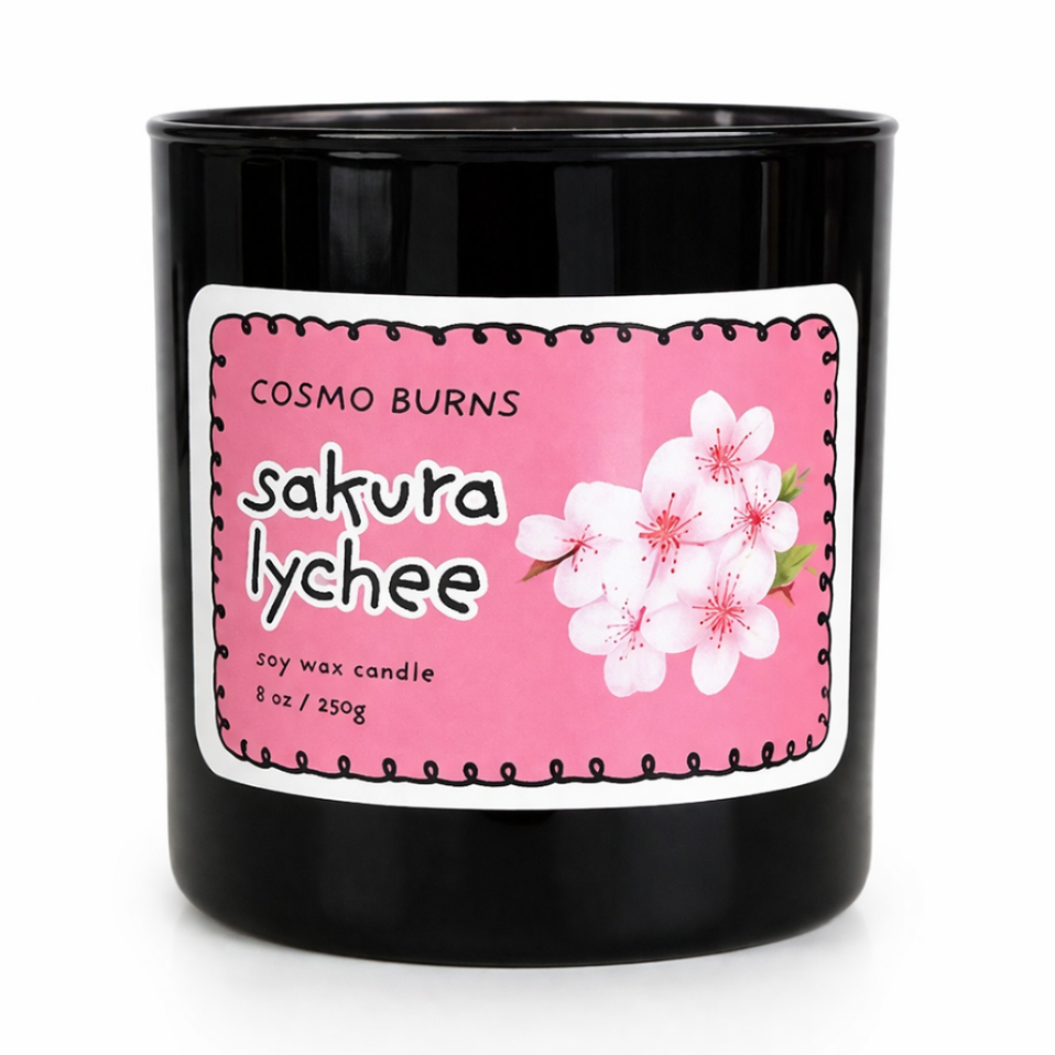 Sakura Lychee Candle