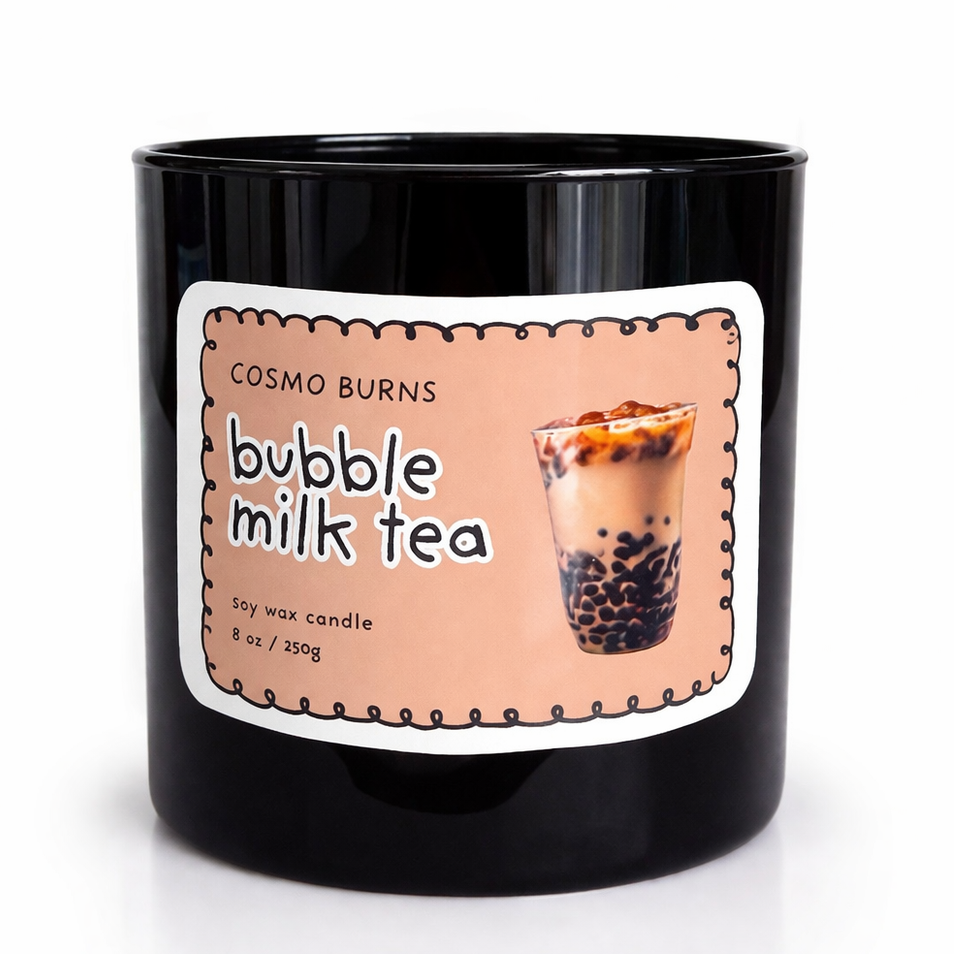 Bubble Milk Tea Candle